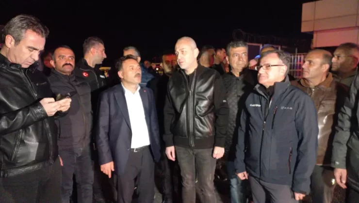 Hacılar’da Kablo Fabrikasında Yangın