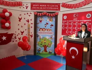 Hakkari’de şehit bebek ve çocuklar anısına ikinci kütüphane kuruldu