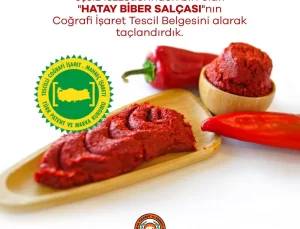Hatay Biber Salçası Tescillendi