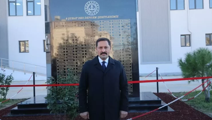 Hatay’da Deprem Şehitleri İçin Anıt Yapıldı