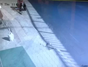 Hatay’da Hırsızlık Anı Kamerada