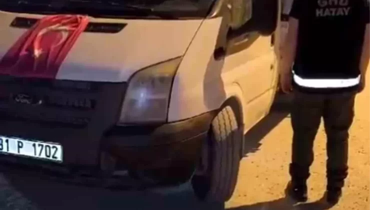 Hatay’da İnsan Kaçakçılığı Operasyonu