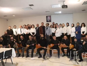 Havza’da Türk Halk Müziği Korosu İlk Konserini Verdi