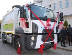 Havza’ya Yeni Çöp Kamyonu