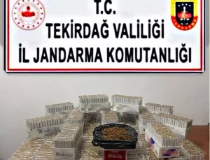 Hayrabolu’da Kaçak Tütün Ürünlerine Baskın