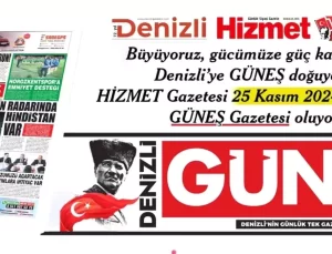 Hizmet Gazetesi Güneş Oluyor