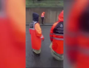 İBB, Fırtına ve Yağışla Mücadelede Karayolları ile İş Birliği Yaptı