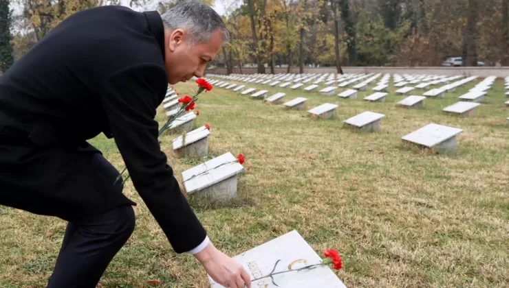 İçişleri Bakanı Ali Yerlikaya Macaristan’da Galiçya Türk Şehitliğini Ziyaret Etti