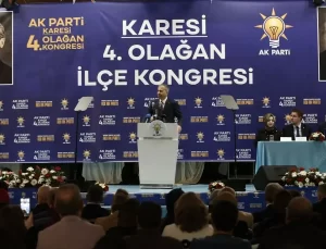 İçişleri Bakanı Yerlikaya, AK Parti Karesi 4. Olağan Kongresi’nde konuştu Açıklaması