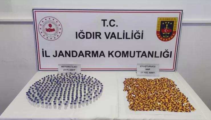 Iğdır’da Botoks ve Uyuşturucu Operasyonu