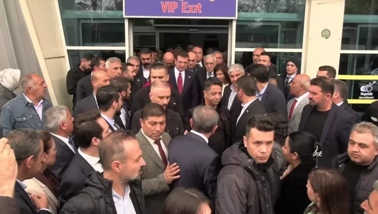 İmamoğlu, Kayyum Atanan Ahmet Türk’e Destek Ziyaretinde Bulundu