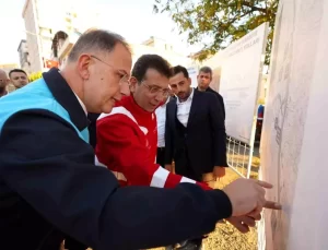 İmamoğlu ve Çalık Beylikdüzü’ndeki Projeleri İnceledi