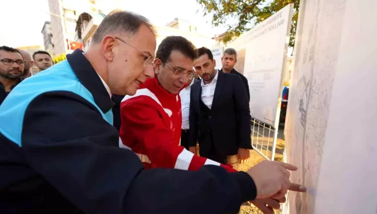 İmamoğlu ve Çalık Beylikdüzü’ndeki Projeleri İnceledi