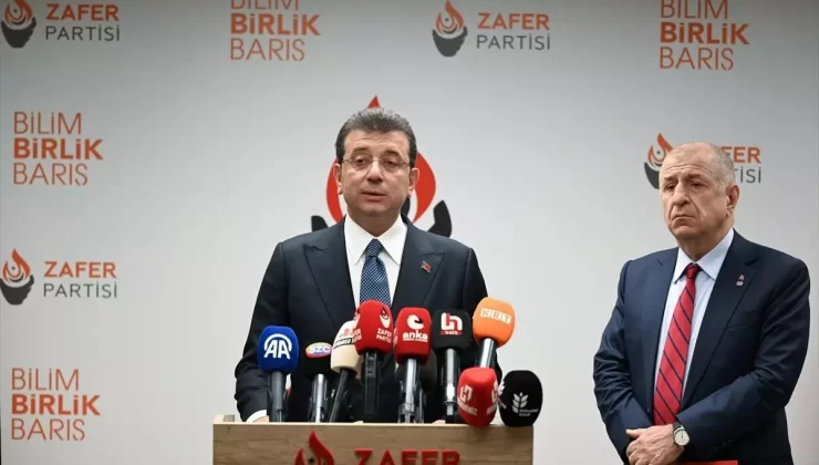 İmamoğlu ve Özdağ’dan Demokrasi Vurgusu