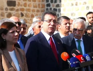 İmamoğlu’ndan Ahmet Türk’e Destek Ziyareti