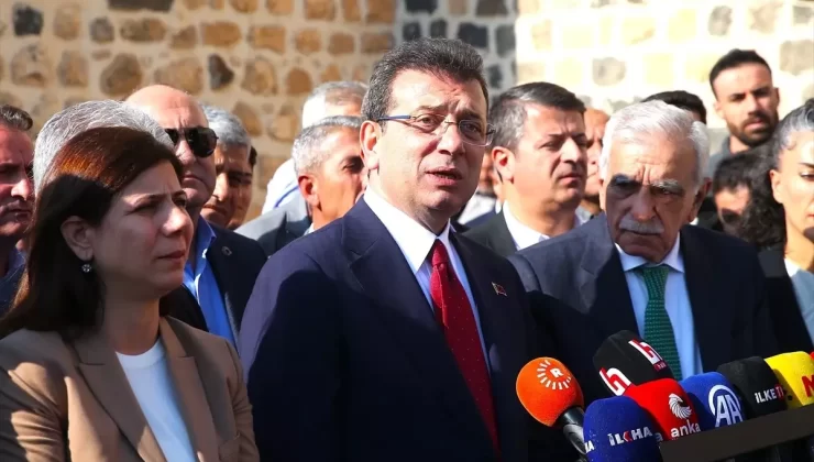 İmamoğlu’ndan Ahmet Türk’e Destek Ziyareti