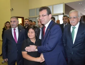 İmamoğlu’ndan Ahmet Türk’e ziyaret