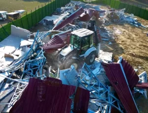 İnegöl Belediyesi Kaçak Yapı Mücadelesine Devam Ediyor