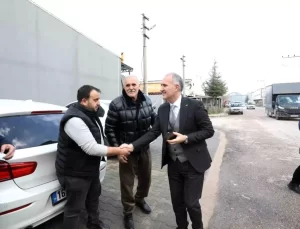 İnegöl Belediyesi’nden Sanayi Bölgelerine Otopark Düzenlemesi