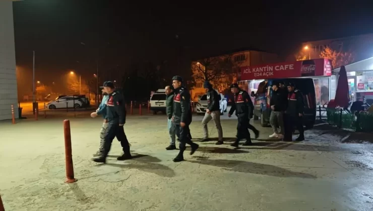 İnegöl’de 7 Düzensiz Göçmen Yakalandı