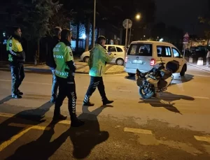 İnegöl’de Kaza: Motosiklet Sürücüsü Yaralandı