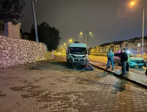 İnegöl’de Motosiklet Kazası