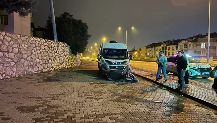 İnegöl’de Motosiklet Kazası