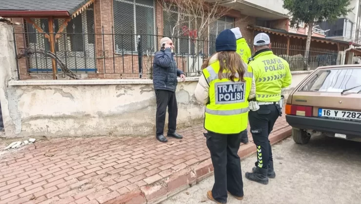 İnegöl’de Trafik Kazası: 1 Yaralı