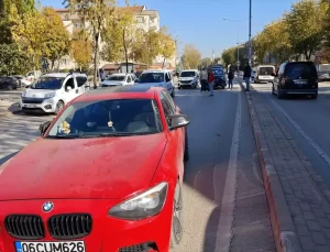 İnegöl’de Trafik Kazası: 1 Yaralı