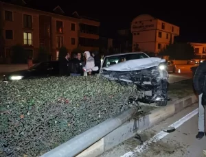 İnegöl’de Trafik Kazası: 4 Yaralı