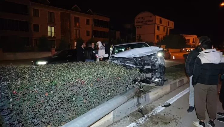 İnegöl’de Trafik Kazası: 4 Yaralı