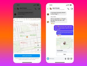 Instagram’a canlı konum atma özelliği geldi