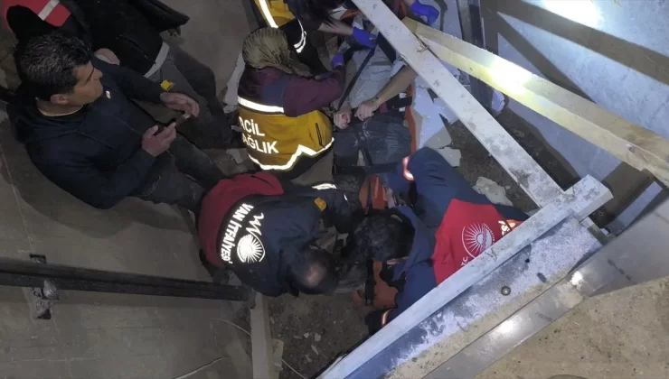 İpekyolu’nda İnşaat Kazası