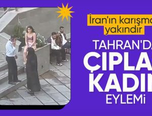 İran’da başörtüsü protestosu: Kadın öğrenci kıyafetlerini çıkararak protesto etti