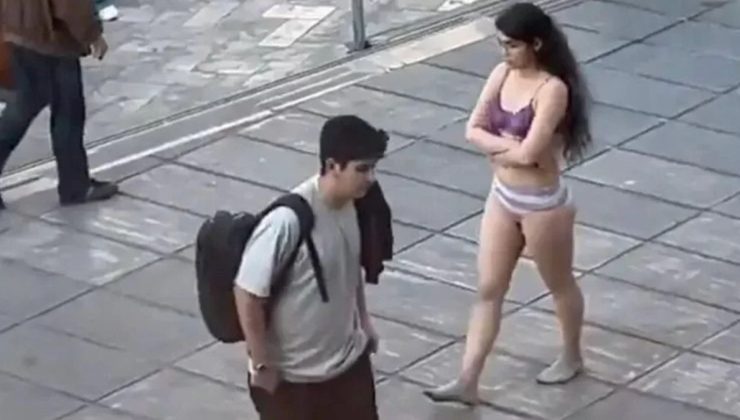 İran’da soyunduğu için gözaltına alınan kadın serbest bırakıldı