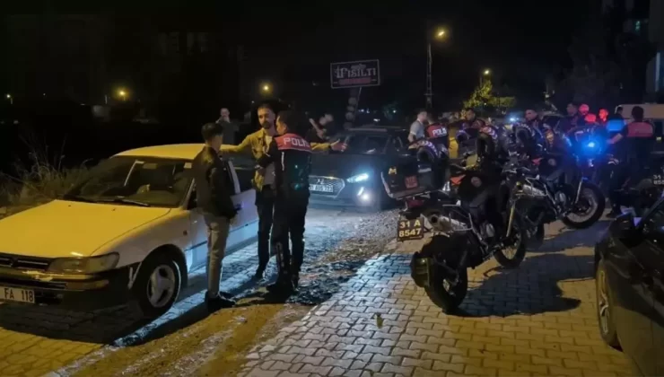 İskenderun’da Asayiş Uygulaması