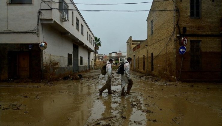 İspanya yağmur altında: Okullar kapatıldı, şehirler tahliye edildi