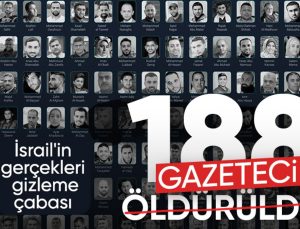 İsrail Gazze’de gazetecileri öldürmeye devam ediyor: 188 basın emekçisi katledildi!