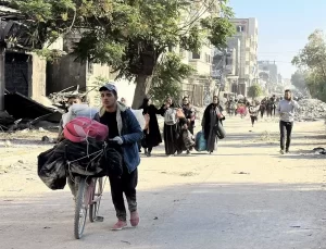 İsrail Ordusu Beyt Hanun’da Filistinlileri Göçe Zorluyor