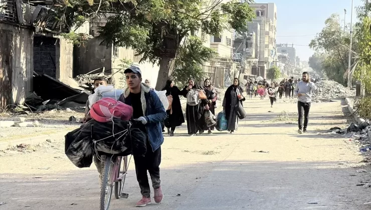 İsrail Ordusu Beyt Hanun’da Filistinlileri Göçe Zorluyor