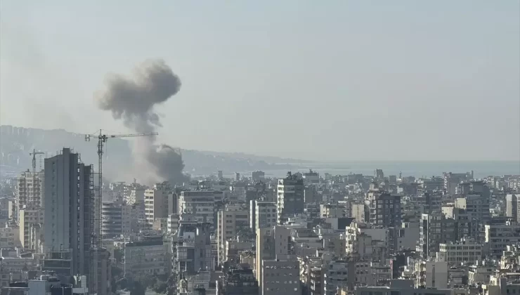 İsrail’den Dahiye Bölgesine Hava Saldırıları