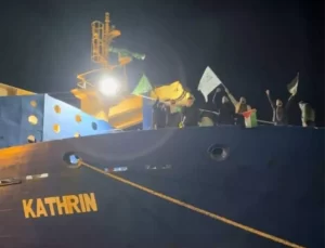 İsrail’e giden gemiye Haydarpaşa Limanı’nda baskın