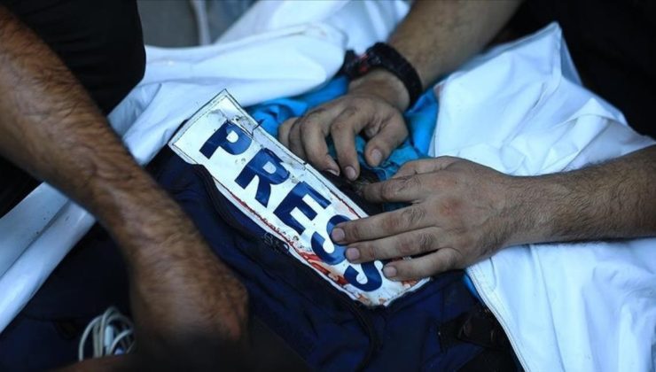 İsrail’in Gazze’de 1 yılda öldürdüğü gazeteci sayısı dünyada her sene öldürülenlerin 2 katı