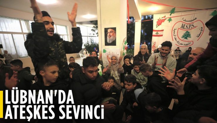 İsrail’le ateşkesin ardından Lübnanlılar sevinç yaşadı