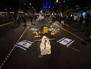 İsrailli Esirler İçin Protesto