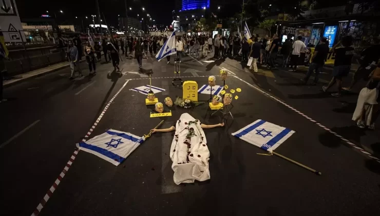 İsrailli Esirler İçin Protesto