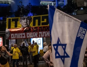 İsrailliler Hükümete Protesto Düzenledi