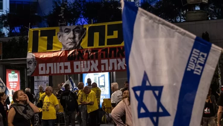 İsrailliler Hükümete Protesto Düzenledi
