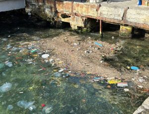 İstanbul Boğazı’nda kirlilik: Çöpler kıyıya vurdu