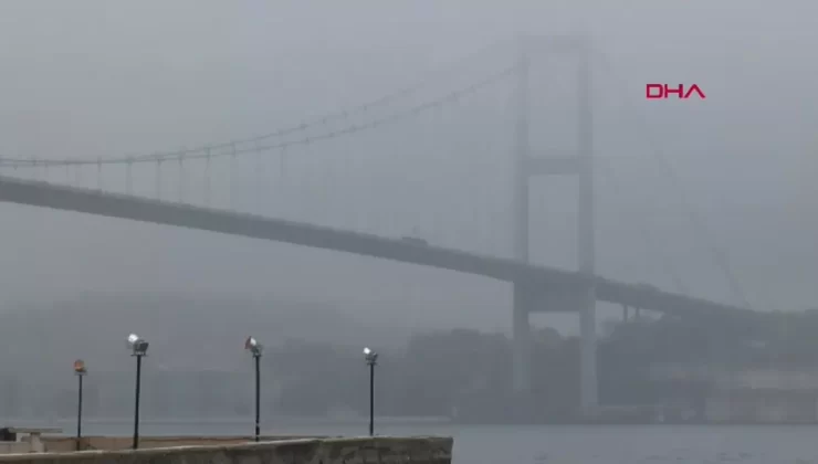 İstanbul Boğazı’nda sis etkili oluyor – 1